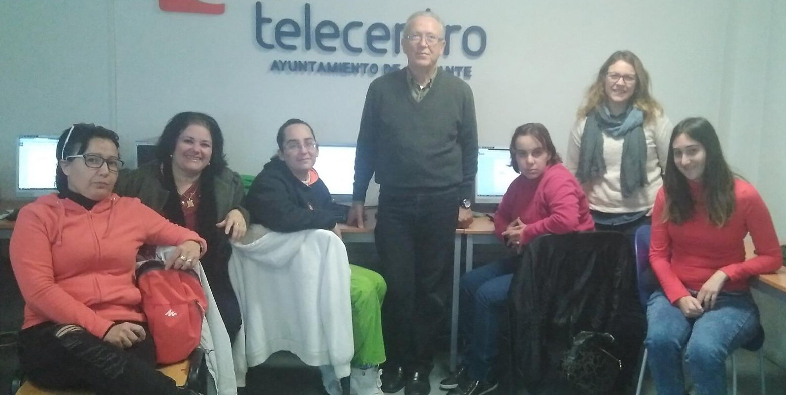 Competencias digitales en colaboración con COCEMFE Alicante con Innovadoras TIC